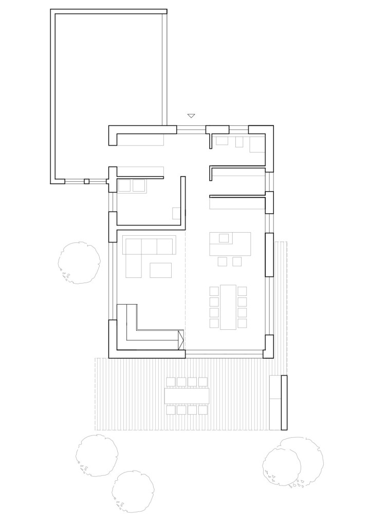 Einfamilienhaus mit Flachdach