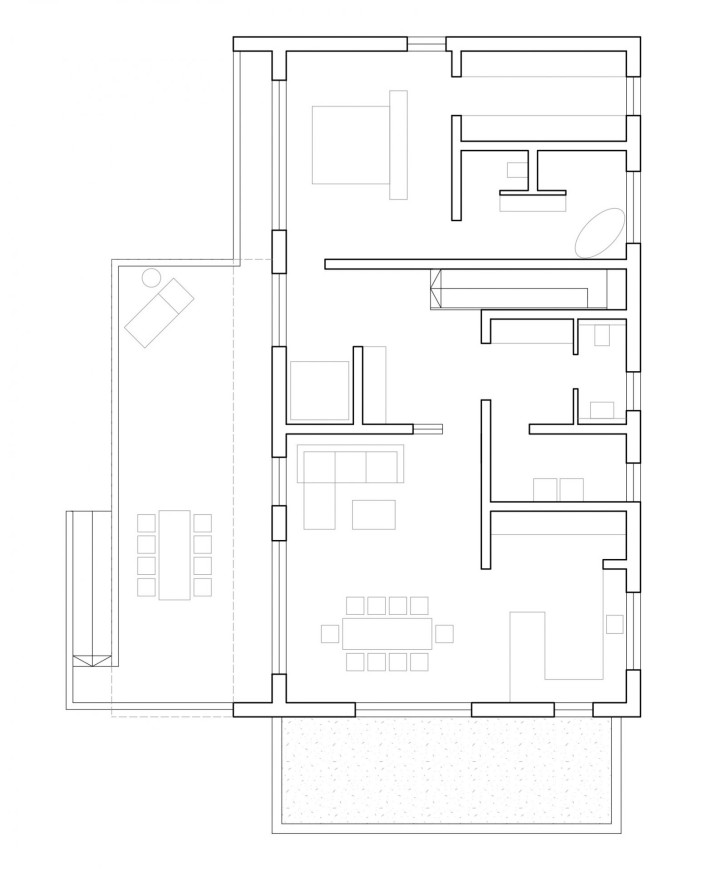 Einfamilienhaus mit integrierter Garage